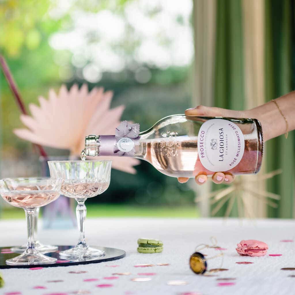 Rosé Prosecco Bottle